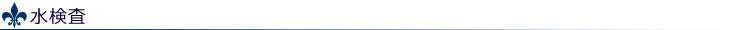 水検査